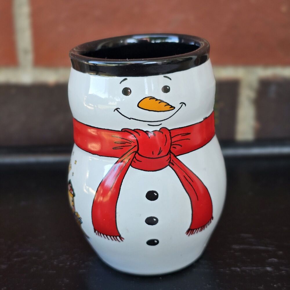 Christkindlmarket 2015 Chicago Mug Snowman Kinder Korner Keepsake Cup